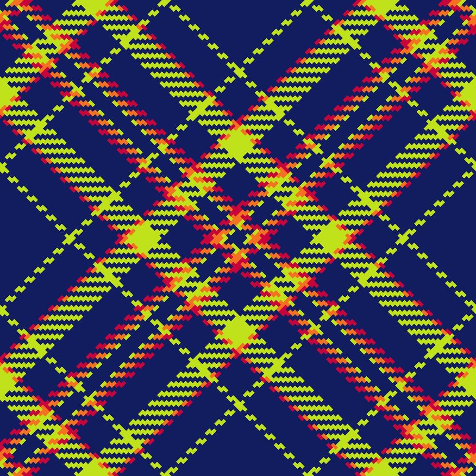 Contexte vérifier sans couture de modèle vecteur plaid avec une en tissu tartan texture textile.