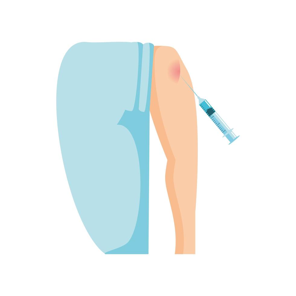 vaccin mondial, protection contre covid 19 vecteur