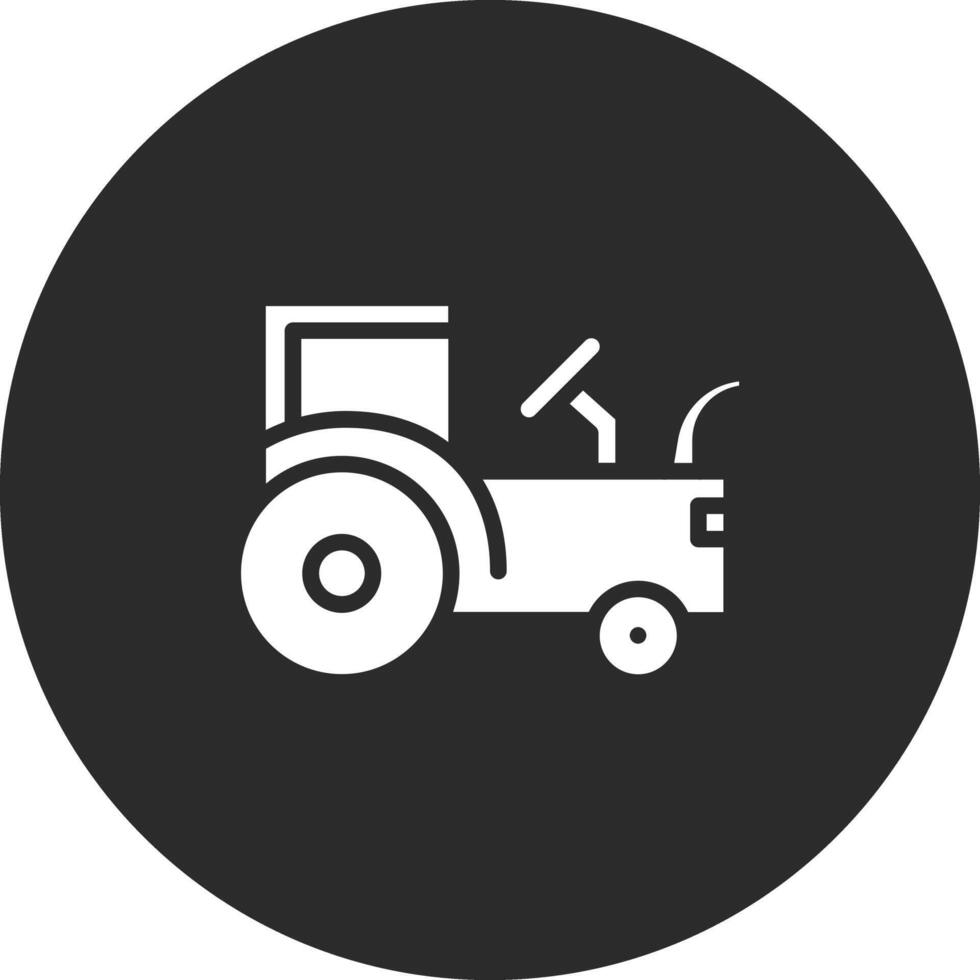 icône de vecteur de tracteur