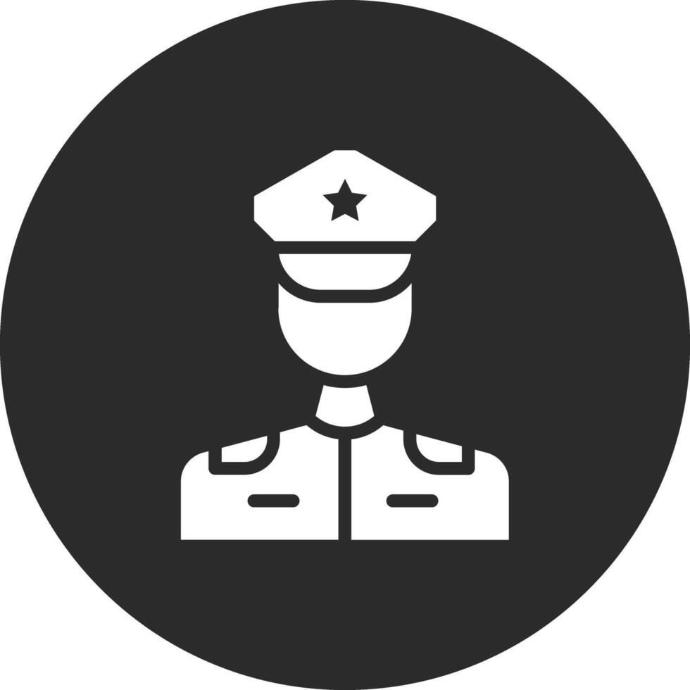 police officier vecteur icône