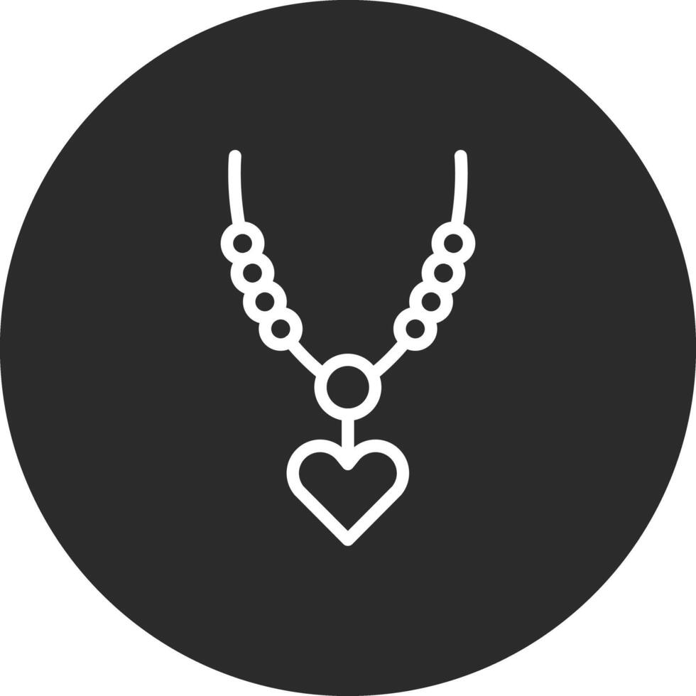 icône de vecteur de collier