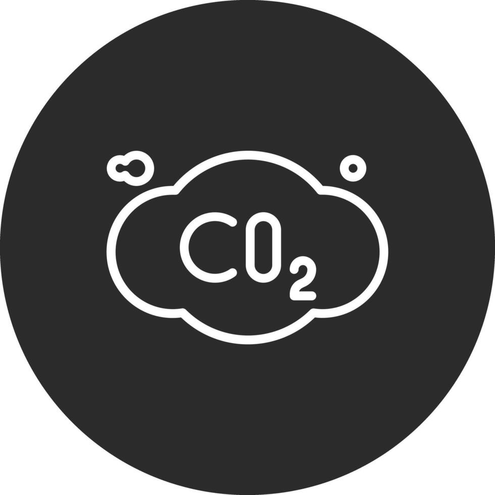 icône de vecteur de co2