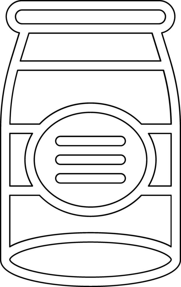 icône de vecteur de confiture