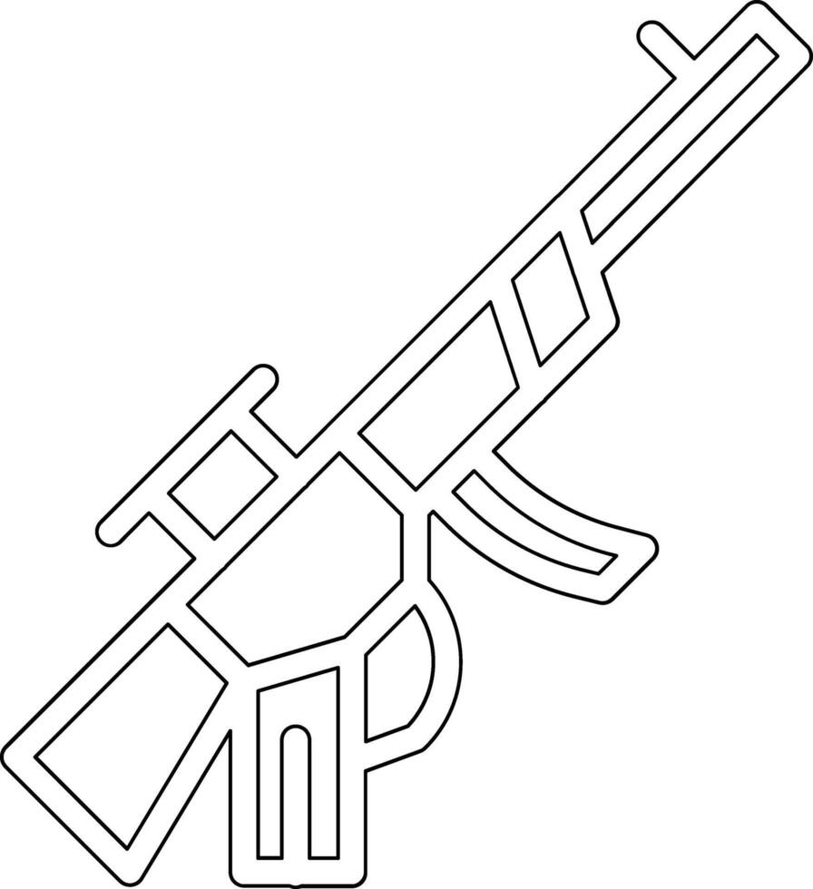 armée pistolet vecteur icône