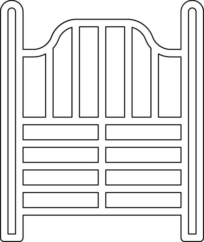 salon porte vecteur icône