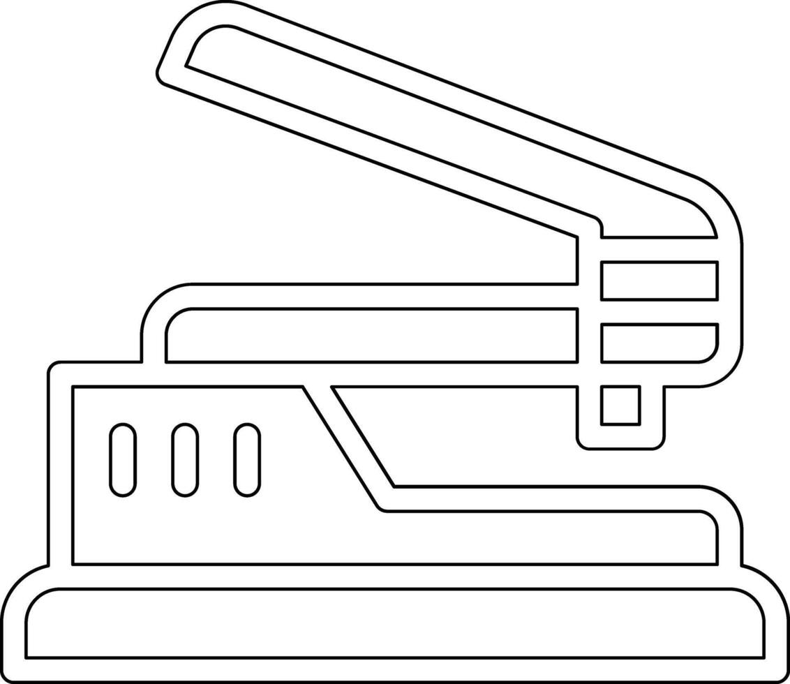 icône de vecteur de perforatrice