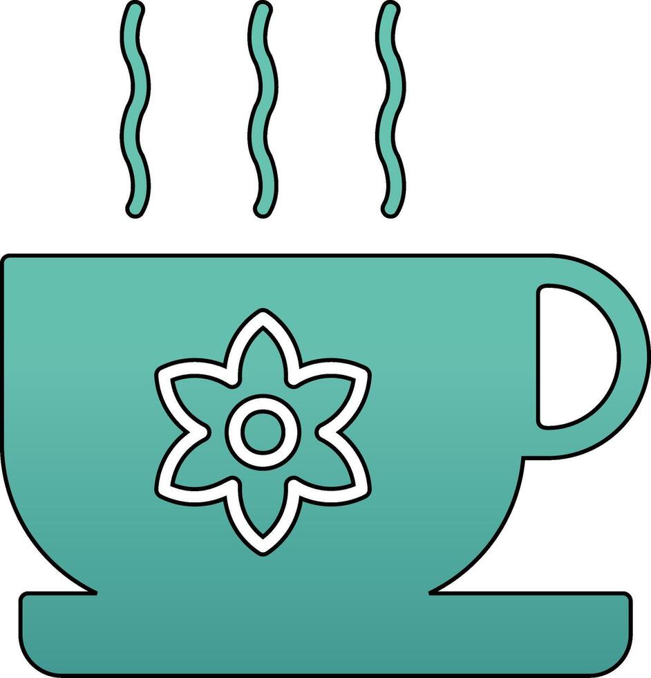 icône de vecteur de thé