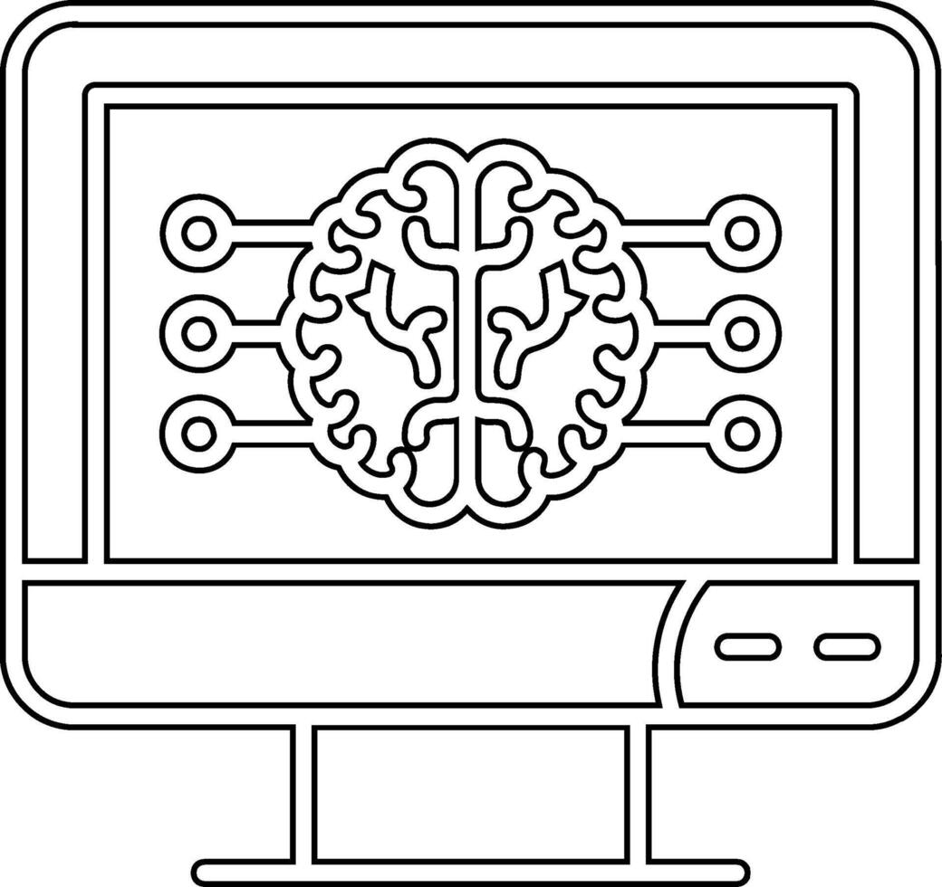 l'informatique vecteur icône