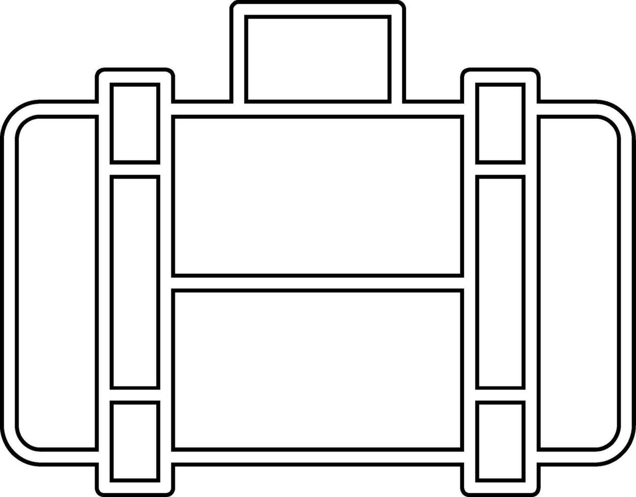 icône de vecteur de valise