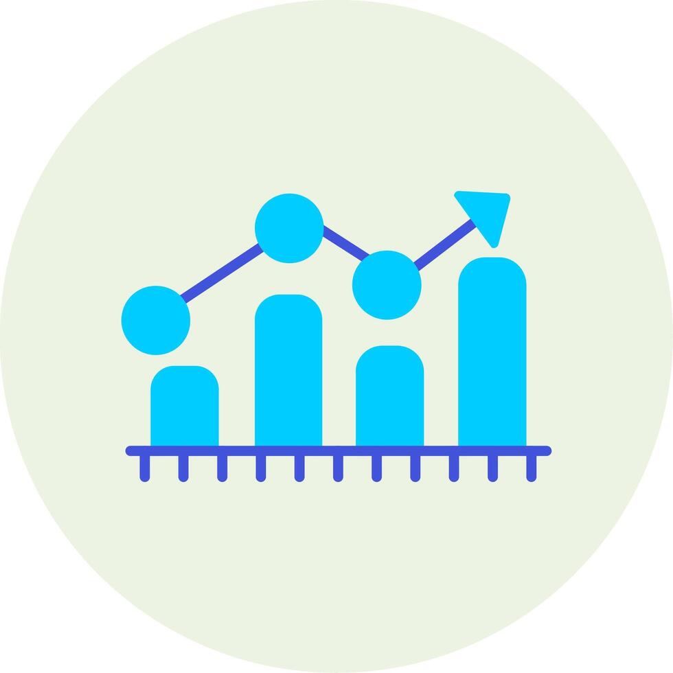 icône de vecteur de graphique à barres
