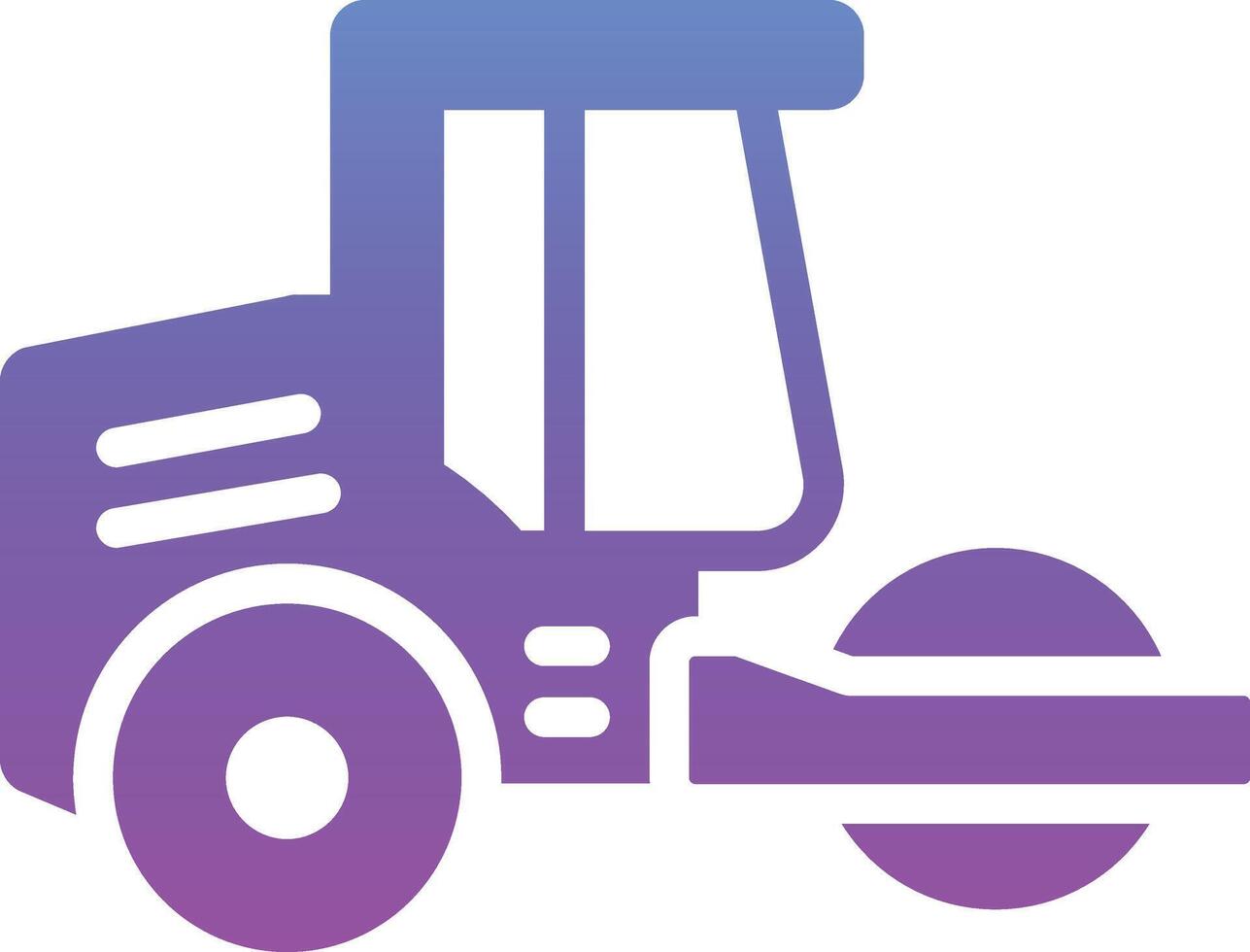 icône de vecteur de rouleau de route