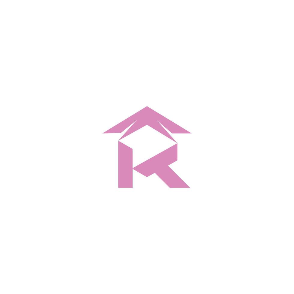 r ou rr logo et icône conception vecteur