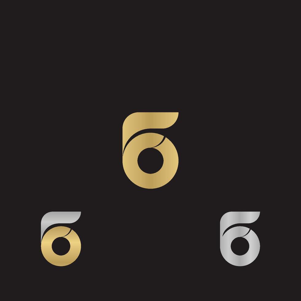 alphabet initiales logo pour, de, F et o vecteur