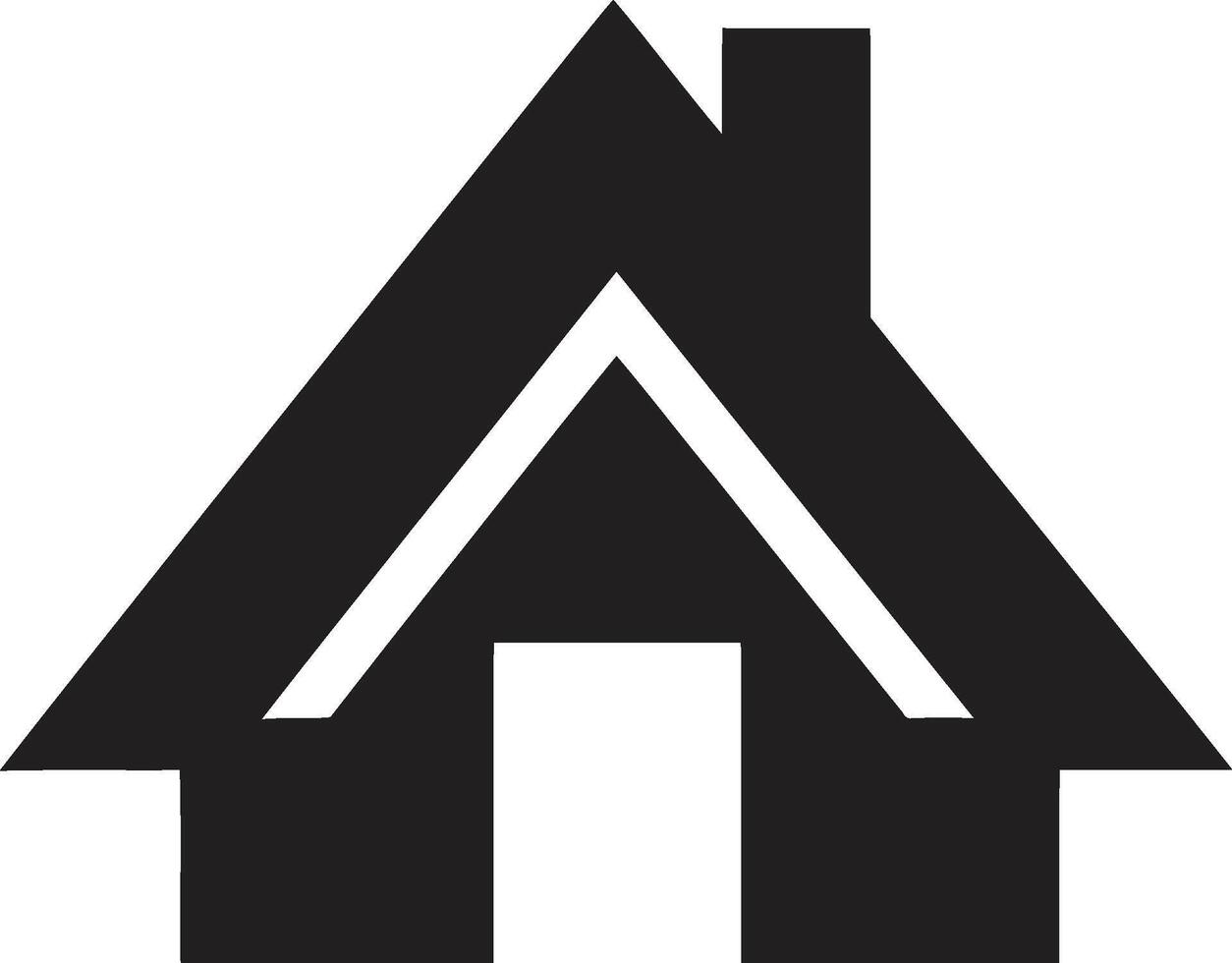 contemporain bungalow vision maison logo vecteur icône moderne habitation emblème bungalow conception logo