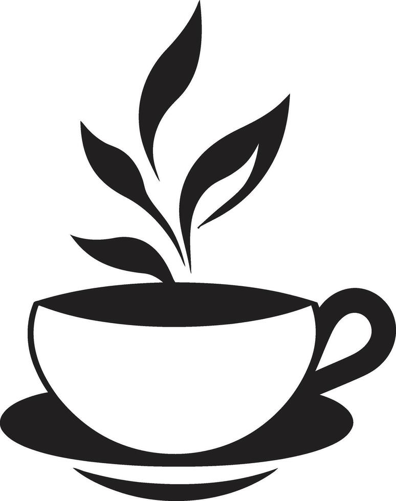 javagraffix précision vecteur café tasse icône aromaaura lisse vectorisé café tasse symbole