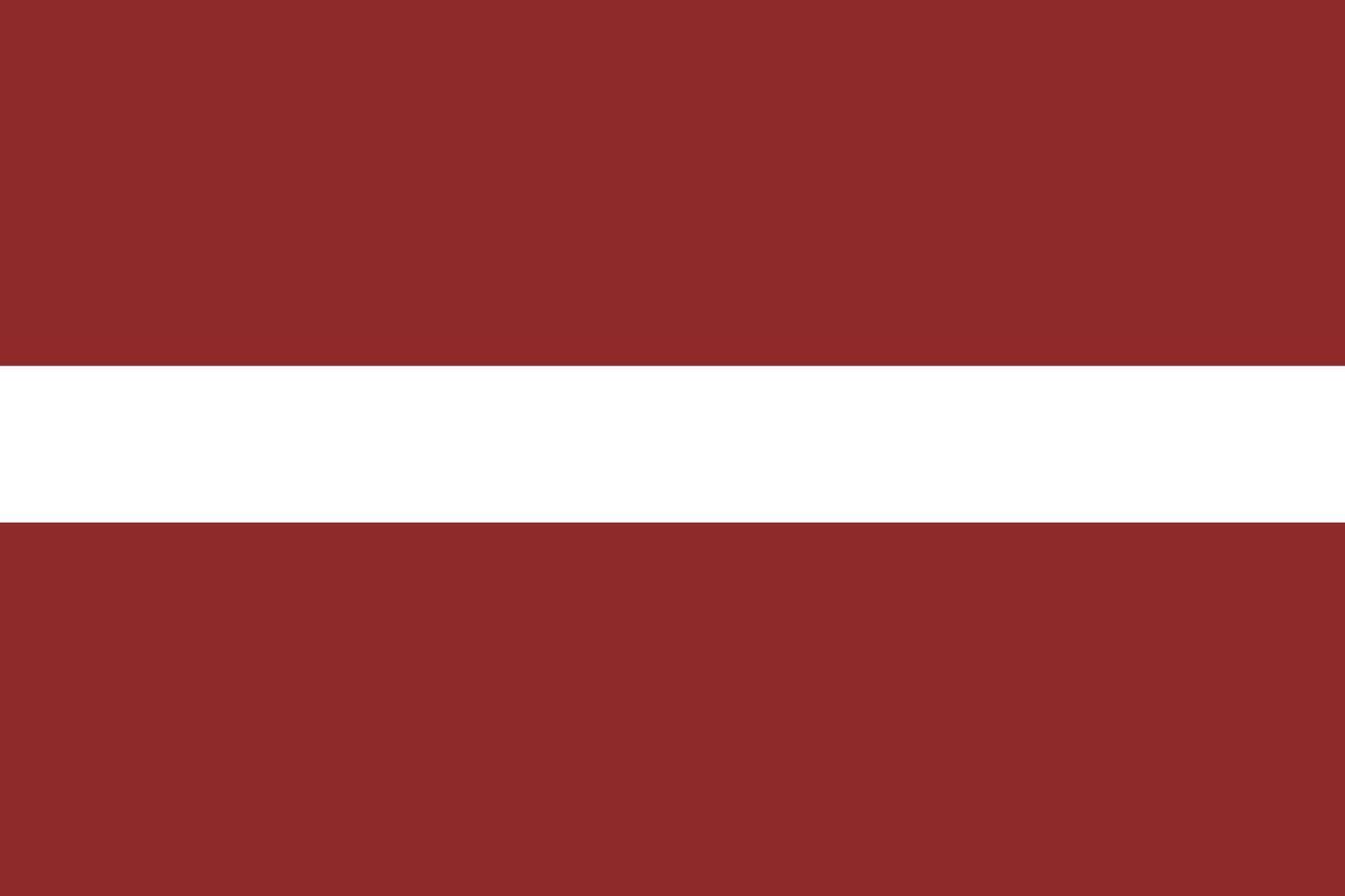 Lettonie drapeau nationale emblème graphique élément illustration vecteur