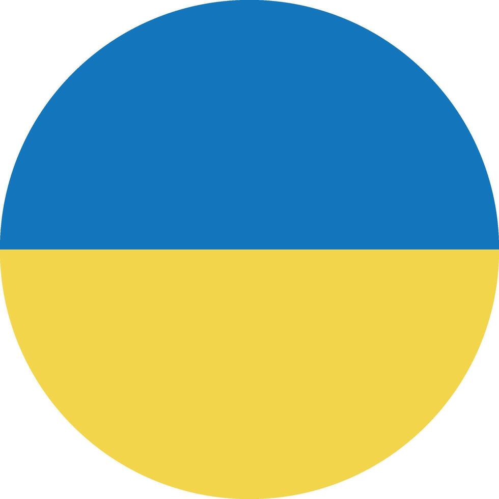 Ukraine drapeau nationale emblème graphique élément illustration vecteur