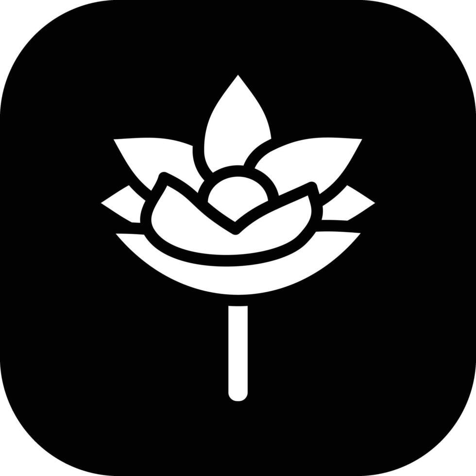 icône de vecteur de fleur de lotus