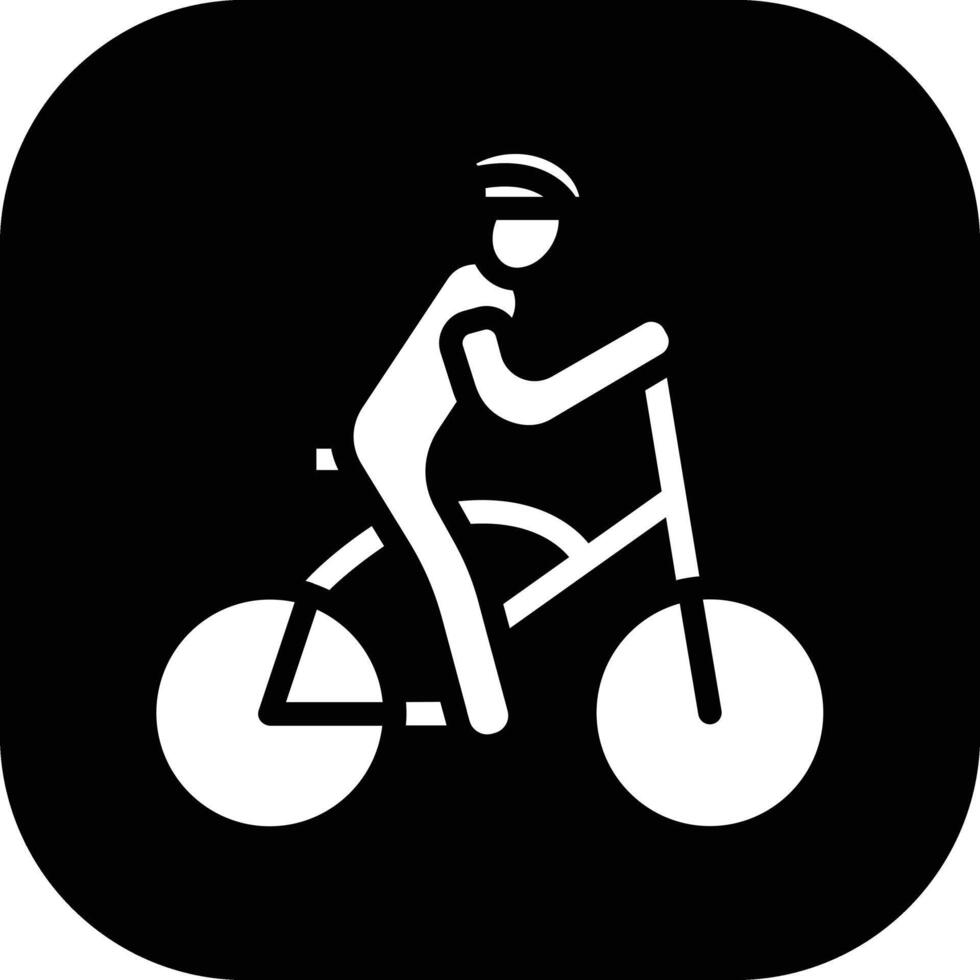 icône de vecteur de cyclisme