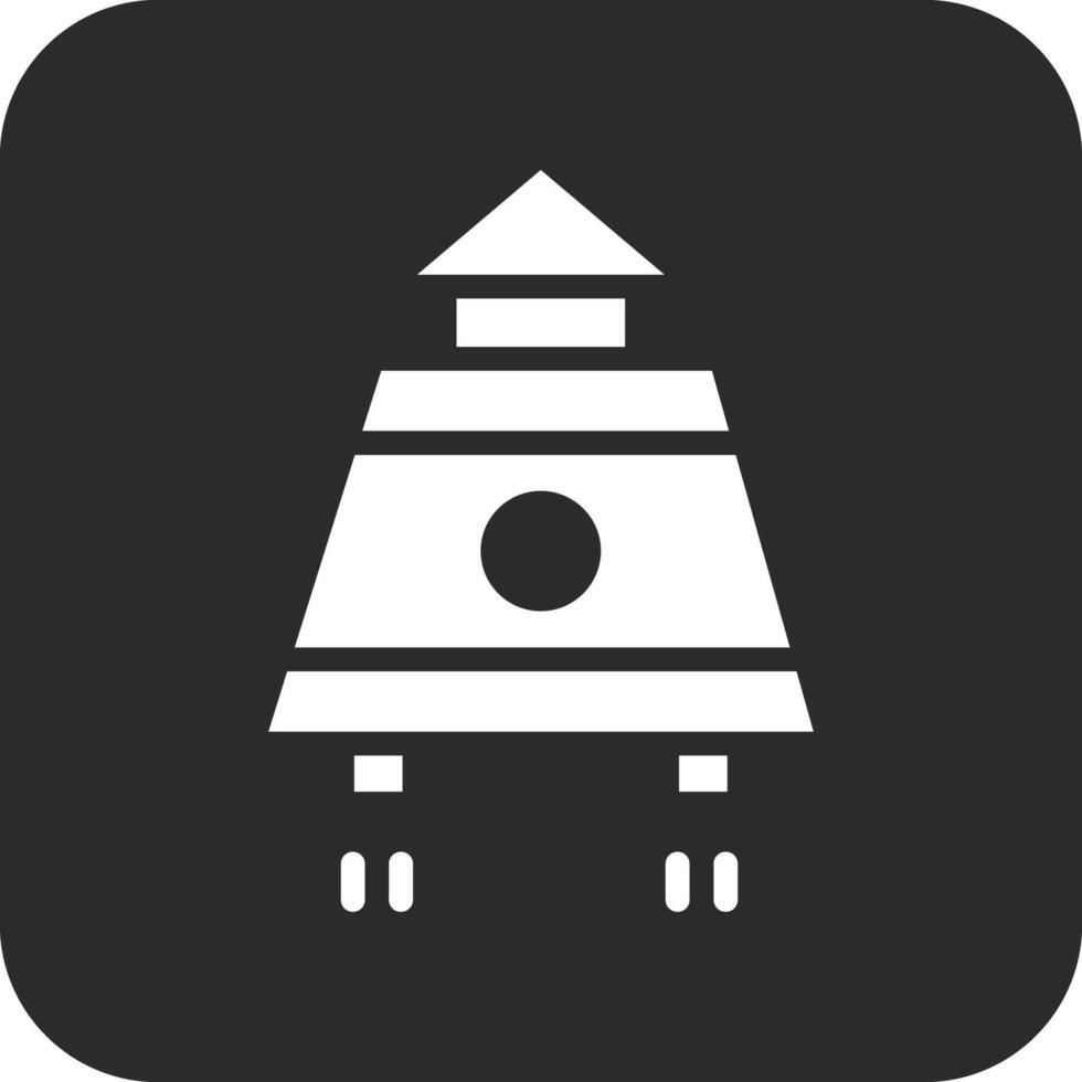 icône de vecteur de capsule spatiale