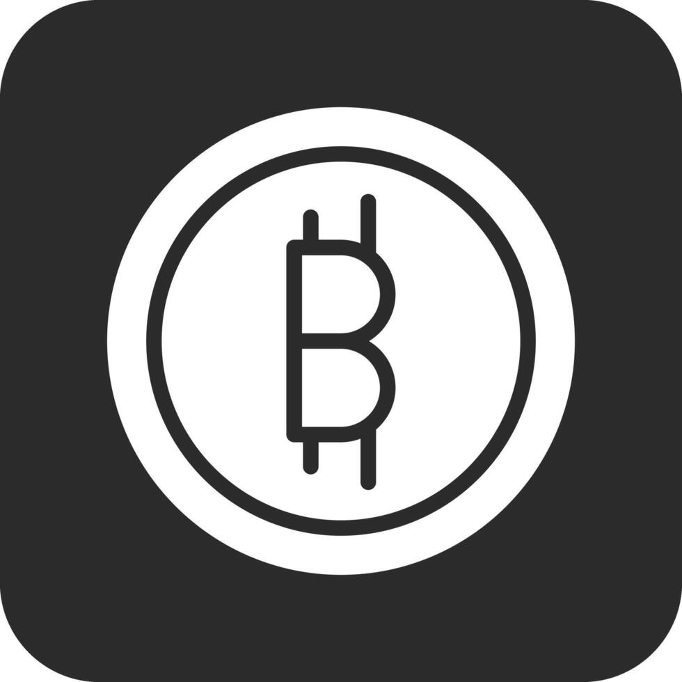 icône de vecteur de bitcoin