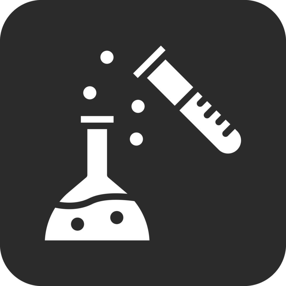 chimique expérience vecteur icône