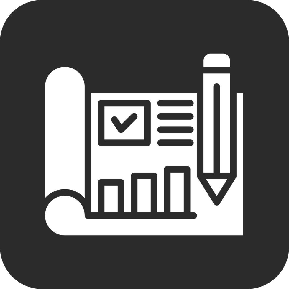 icône de vecteur de plan d'affaires