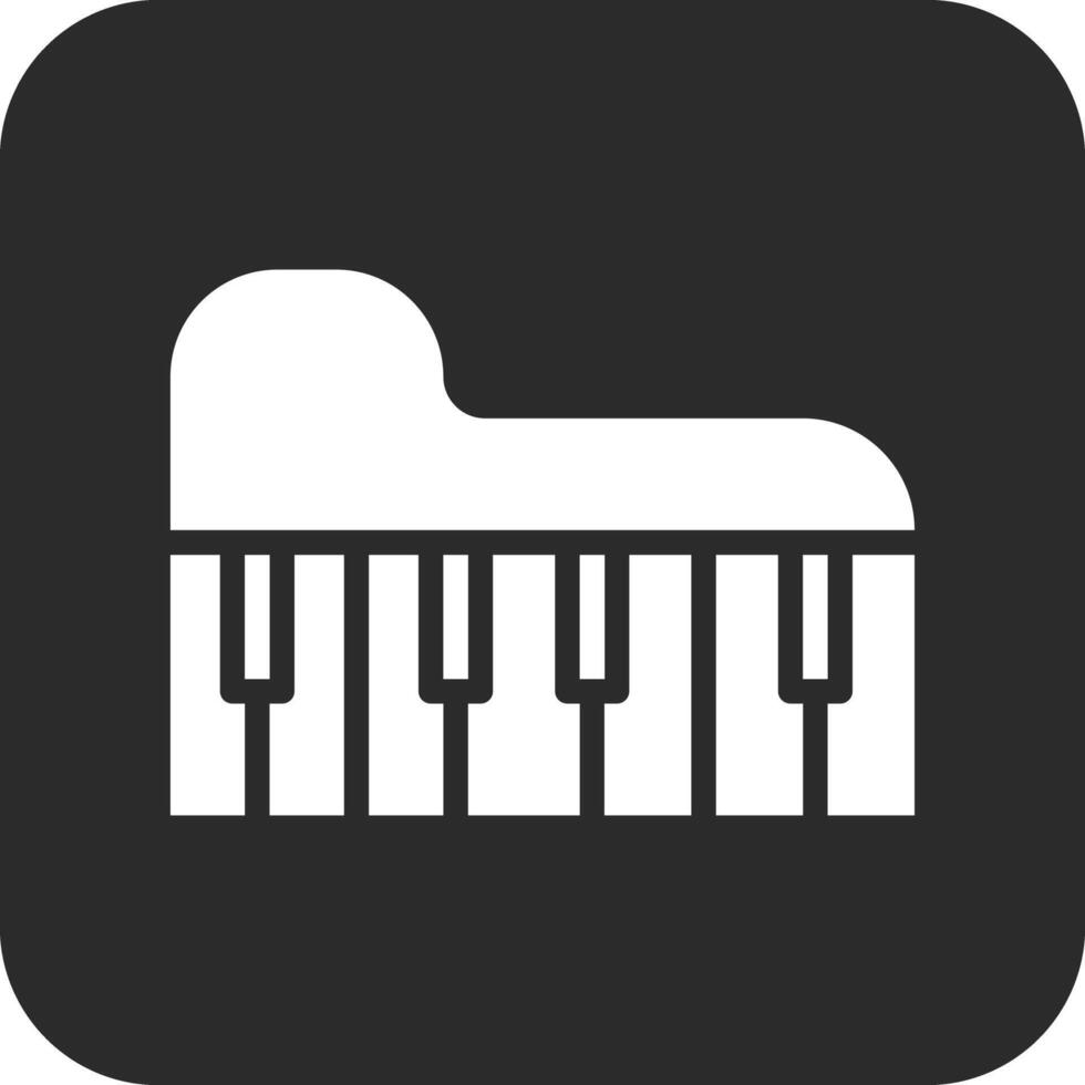 icône de vecteur de piano