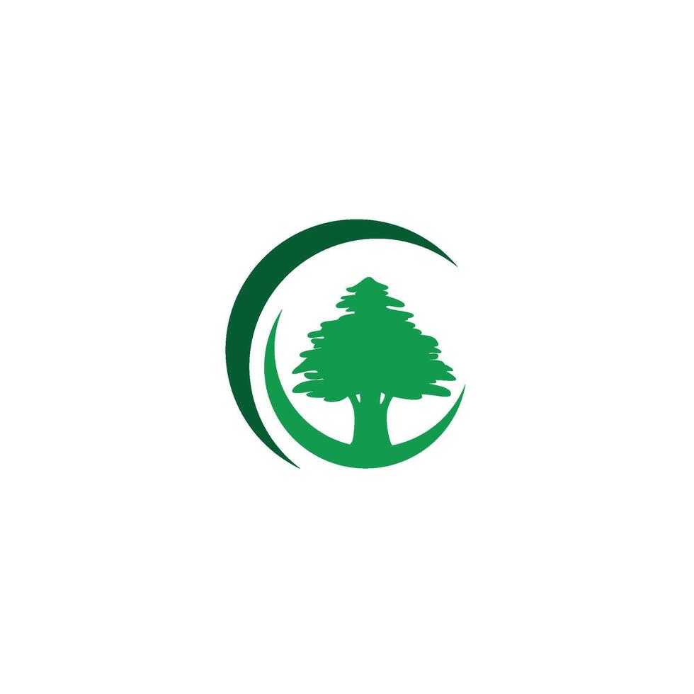 logo arbre vecteur