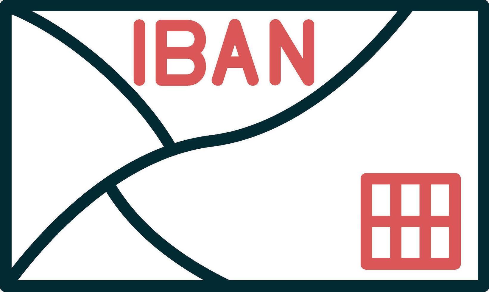 iban vecteur icône