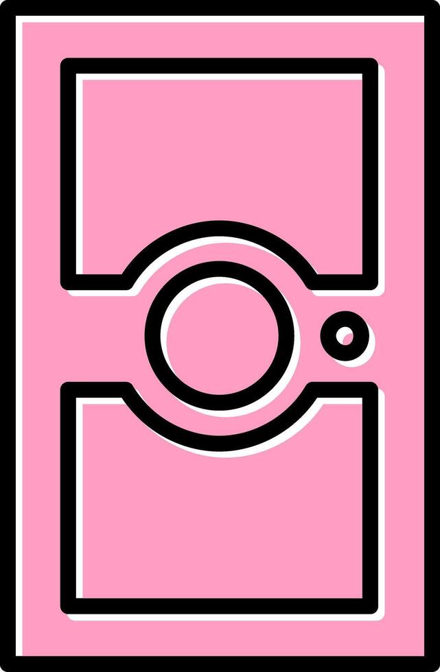 icône de vecteur de porte