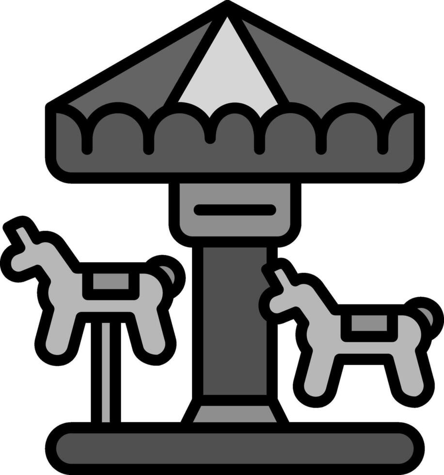 icône de vecteur de carrousel