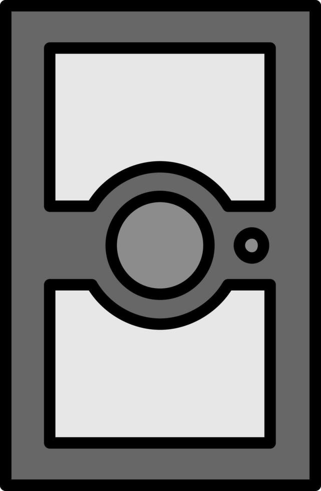 icône de vecteur de porte