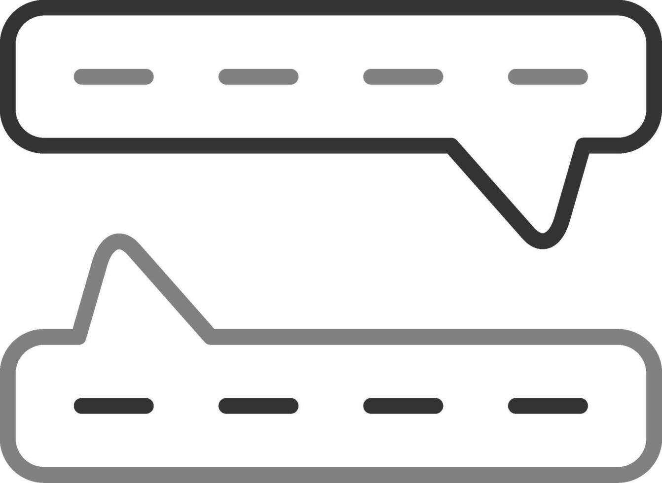 icône de vecteur de dialogue