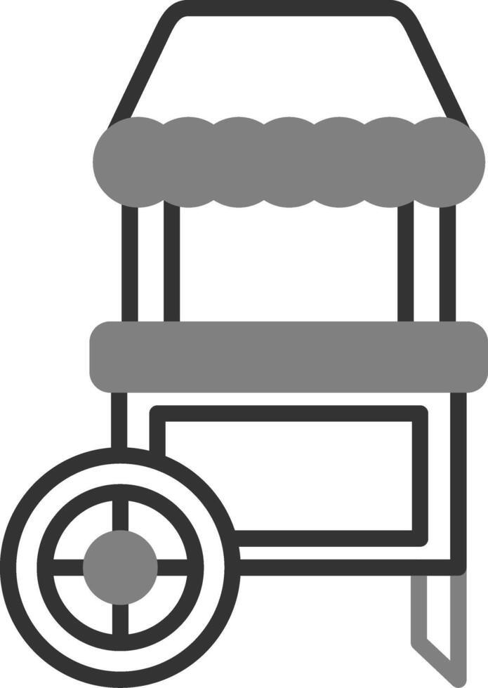 icône de vecteur de stand de nourriture