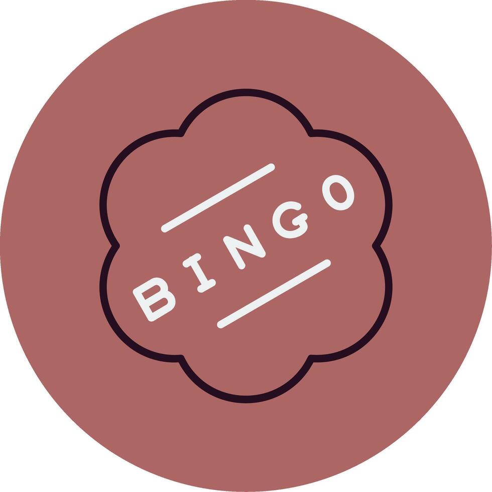 icône de vecteur de bingo