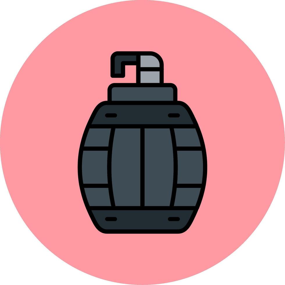 grenade vecteur icône