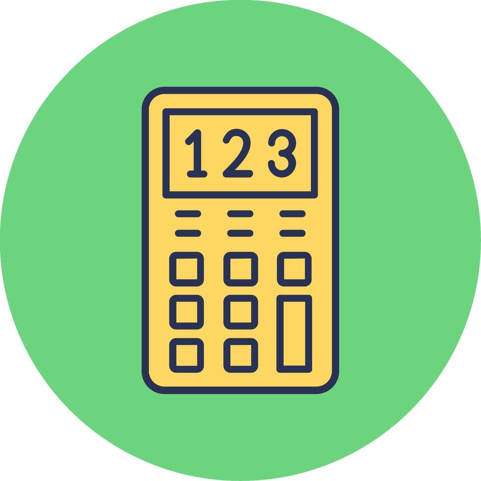 icône de vecteur de calcul