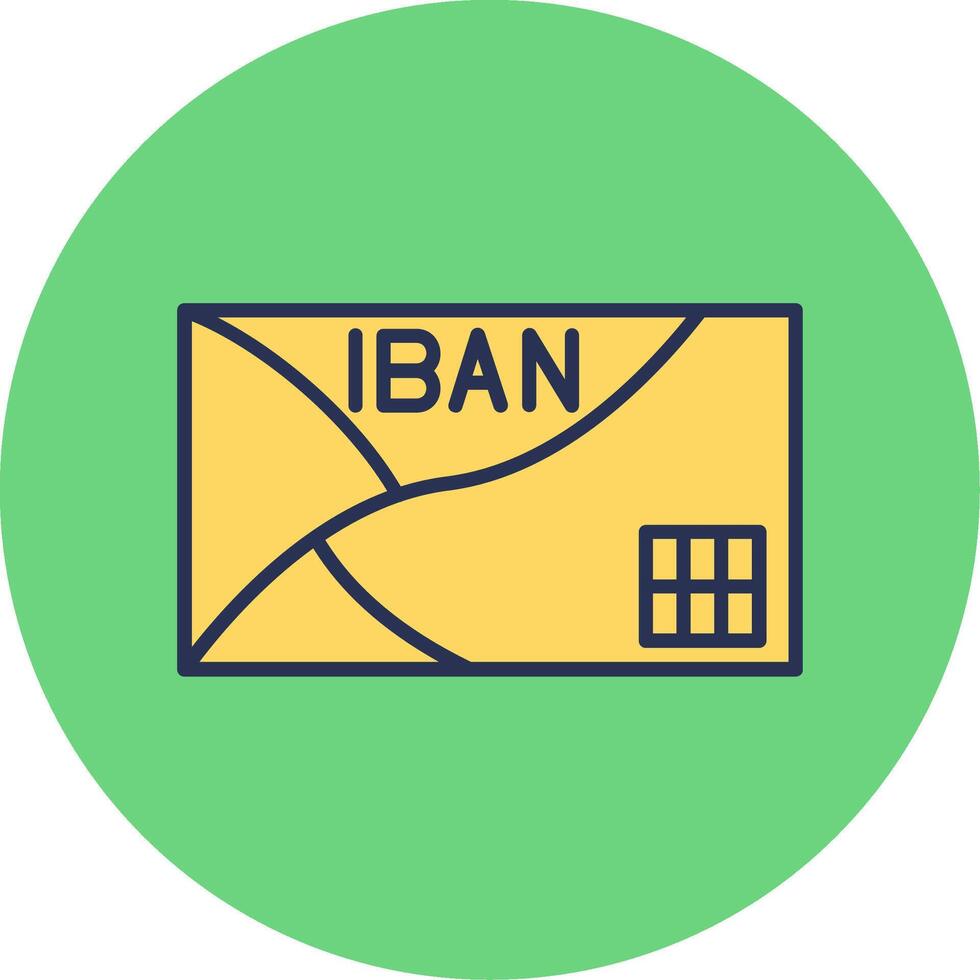 iban vecteur icône