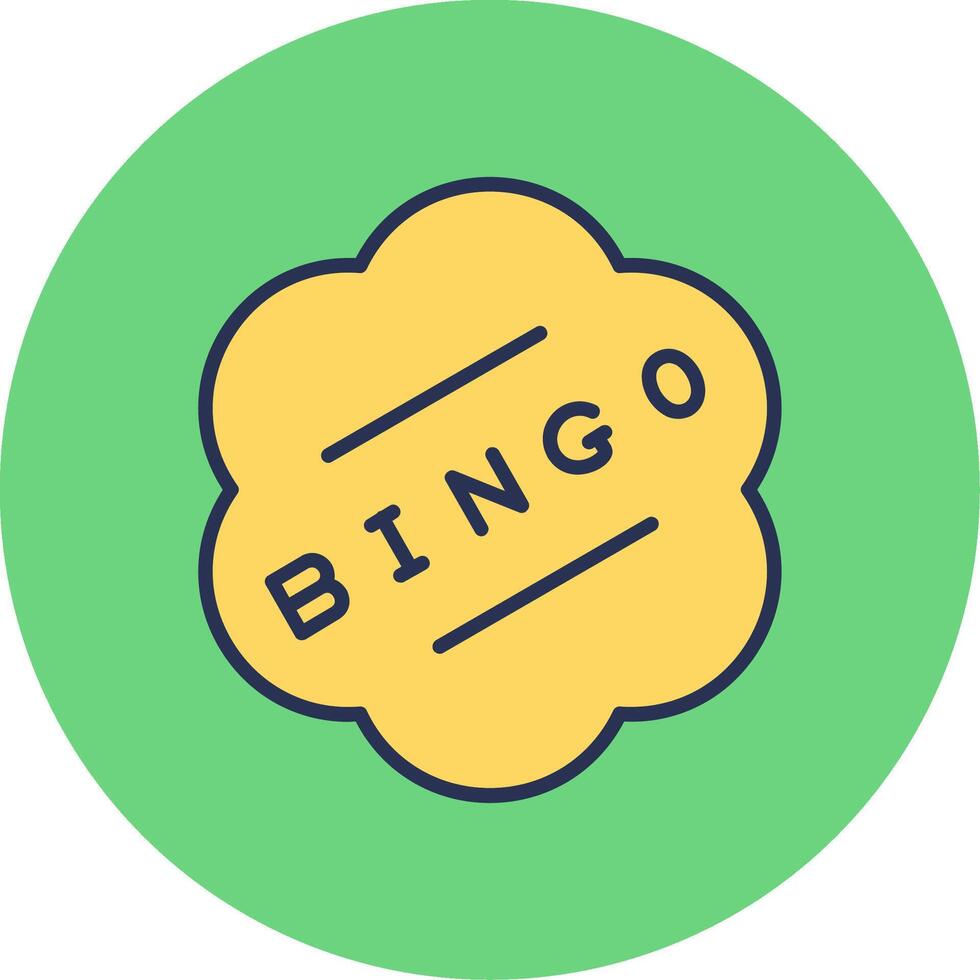 icône de vecteur de bingo