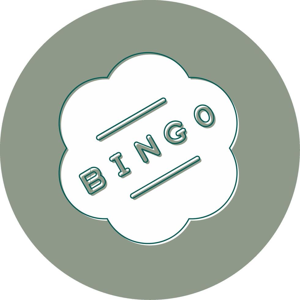 icône de vecteur de bingo