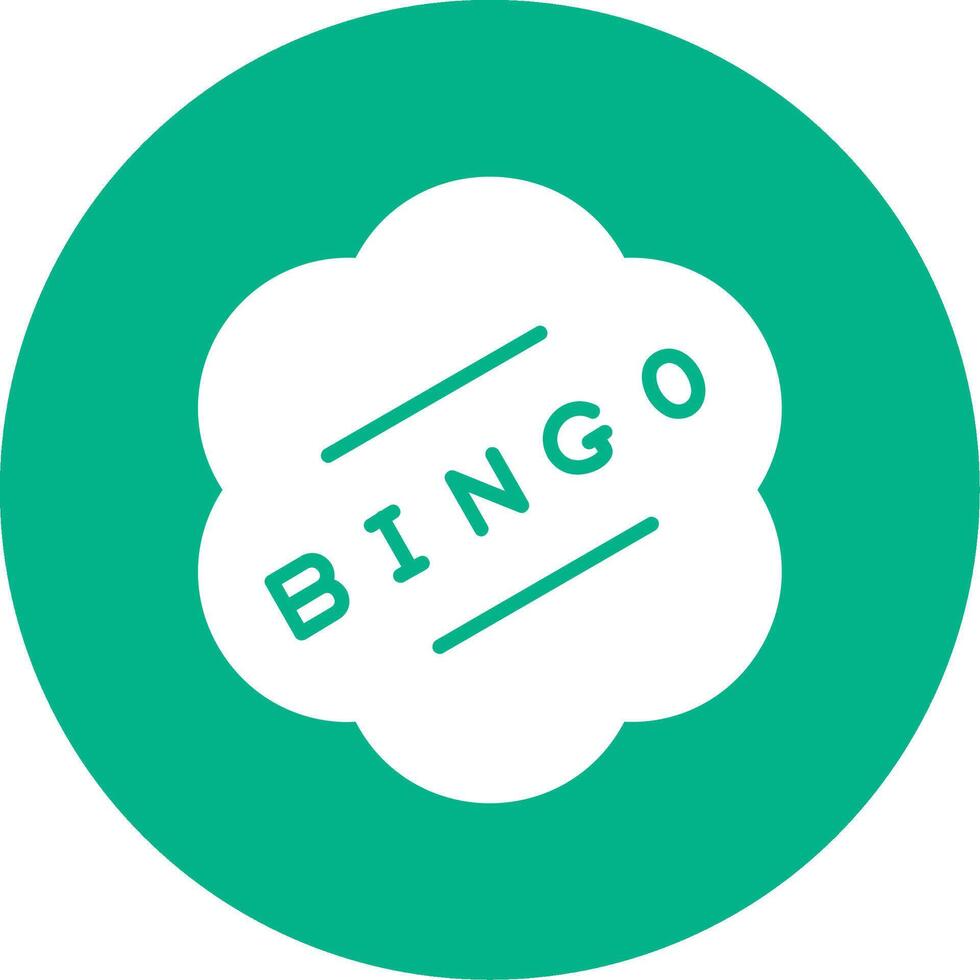 icône de vecteur de bingo