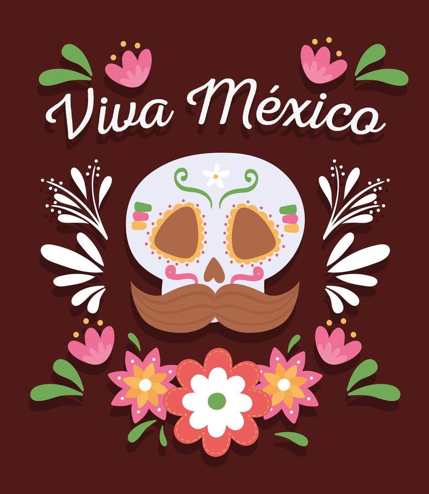 carte viva mexique vecteur