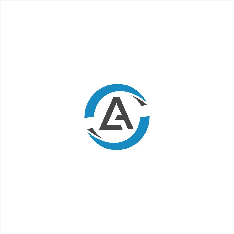 initiale lettre la logo ou Al logo vecteur conception modèle