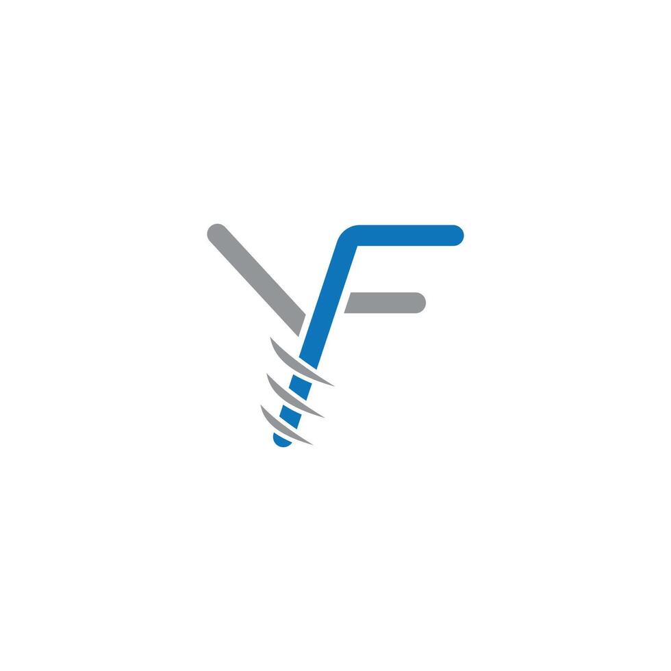 initiale lettre fy logo ou yf logo vecteur conception modèle