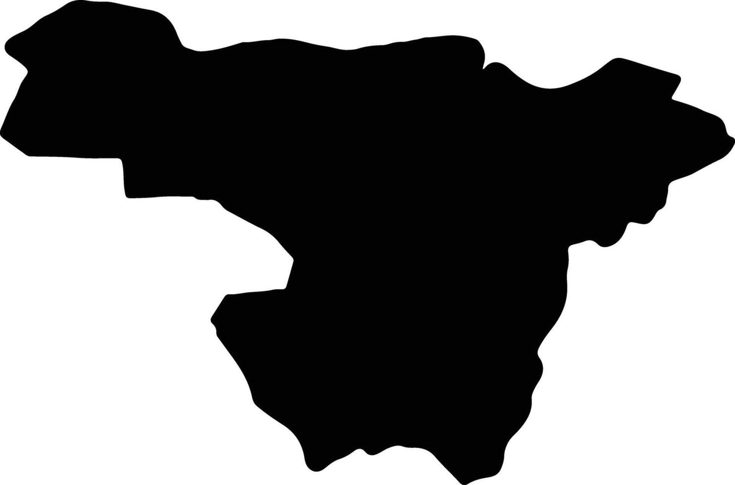 pichincha équateur silhouette carte vecteur