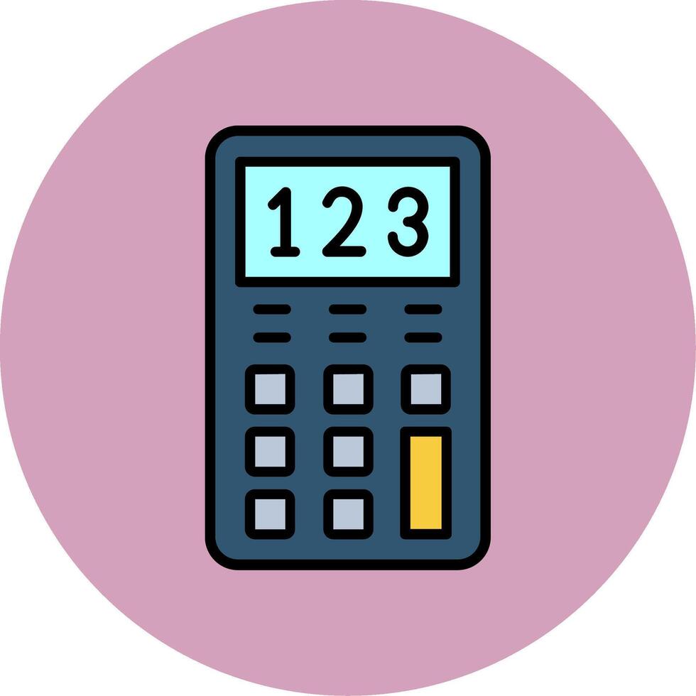 icône de vecteur de calcul