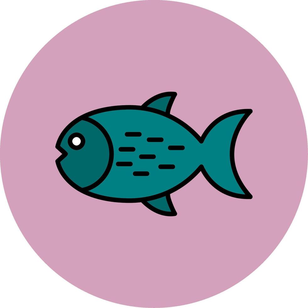 icône de vecteur de poisson