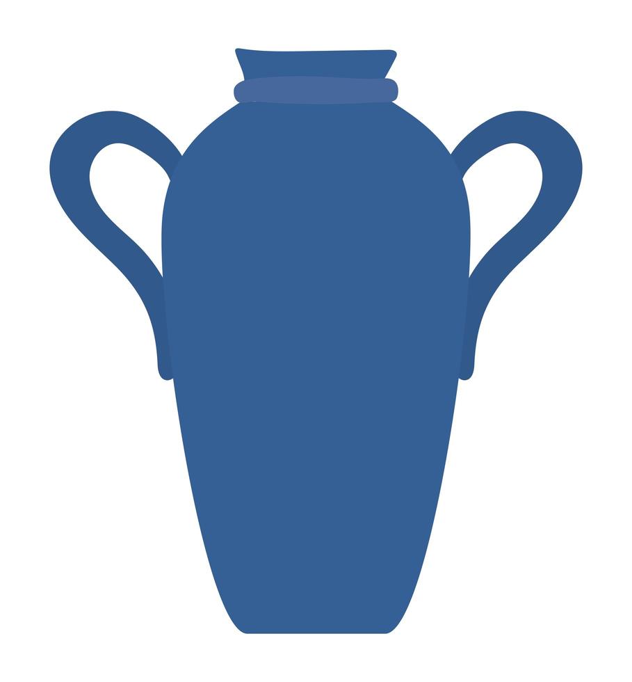 conception de vase bleu vecteur
