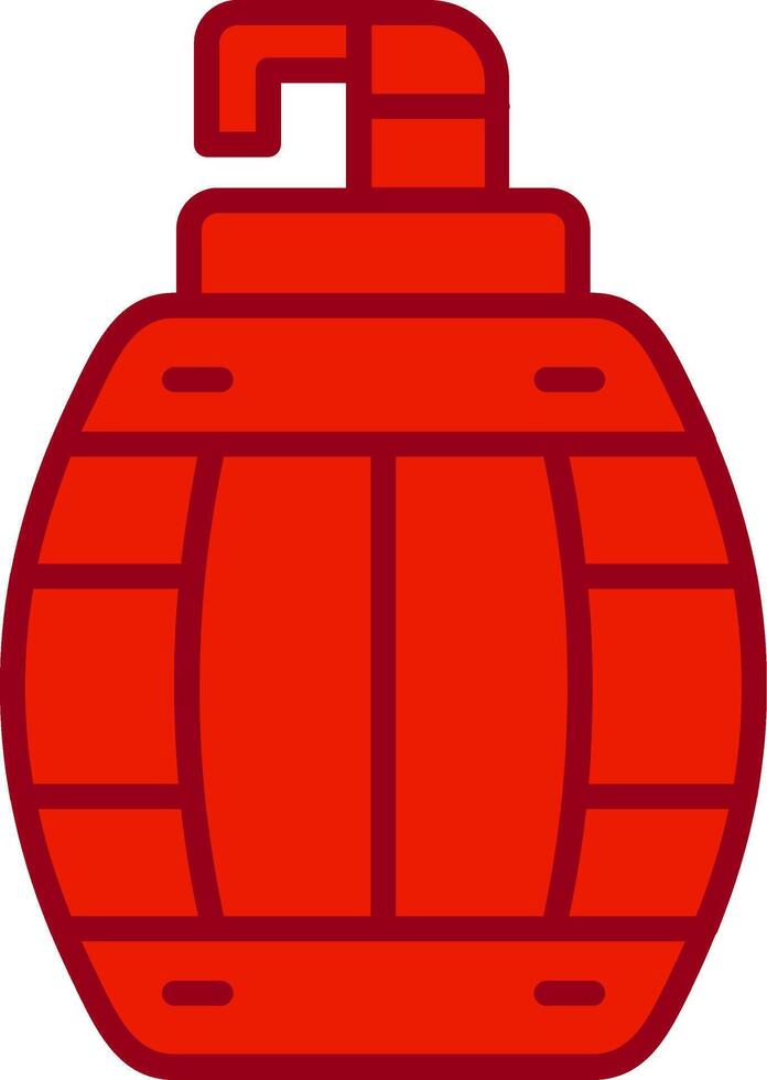 grenade vecteur icône